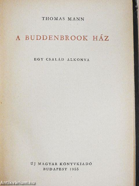 A Buddenbrook ház