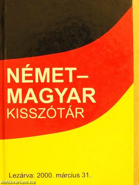 Német-magyar kisszótár