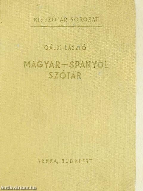 Magyar-spanyol szótár