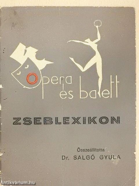 Opera és balett zseblexikon