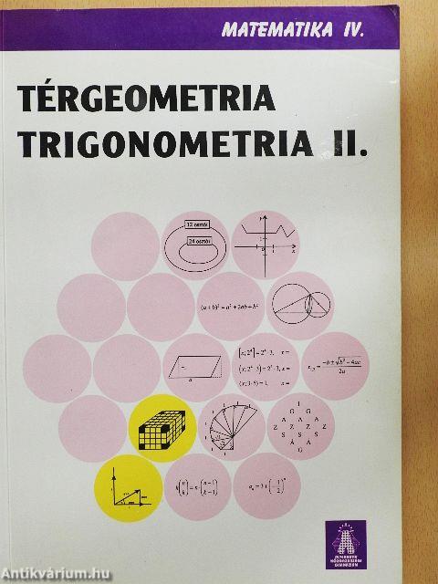 Térgeometria/Trigonometria II.