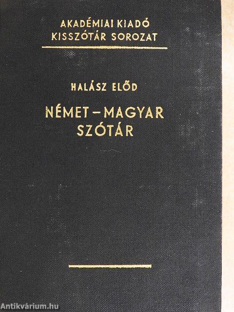 Német-magyar szótár