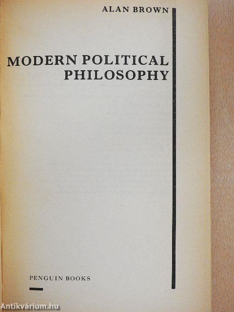 Modern Political Philosophy