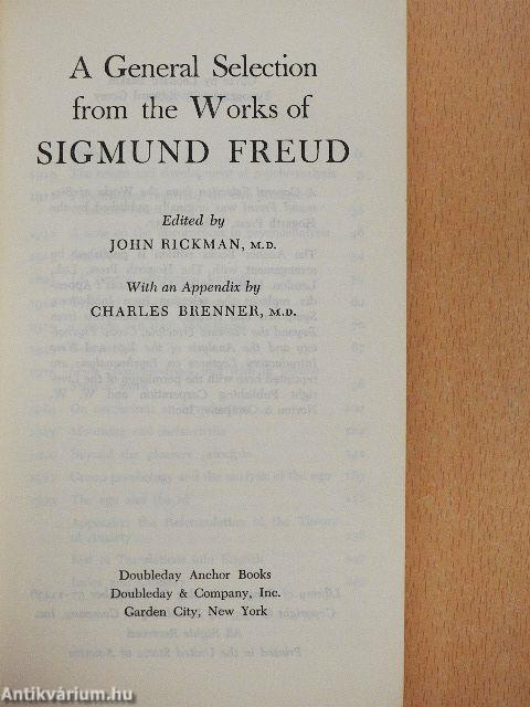 A General Selection from the Works of Sigmund Freud