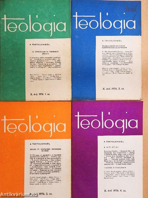 Teológia 1976/1-4.