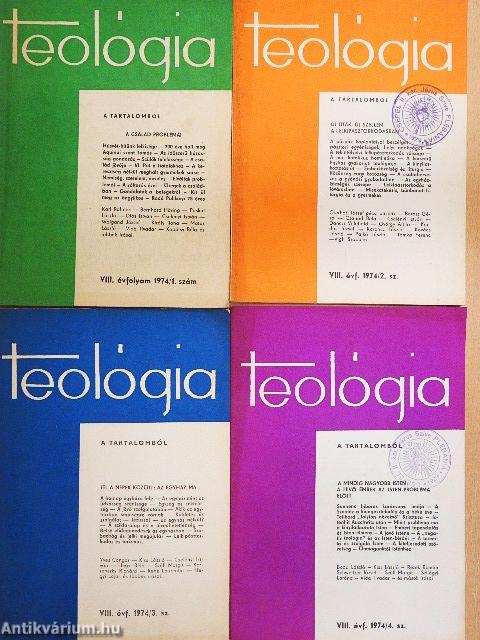 Teológia 1974/1-4.