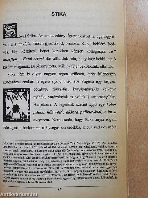 Amazon Kontra Titán Pro Megölés Sárkány