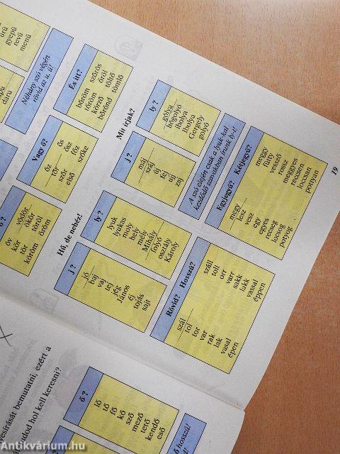 Kisiskolások magyar nyelvkönyve