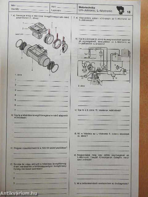 Motortechnika munkafüzet 1.