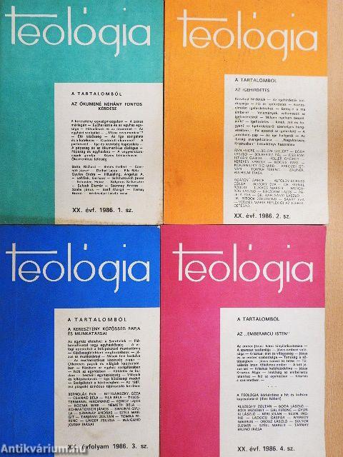 Teológia 1986/1-4.