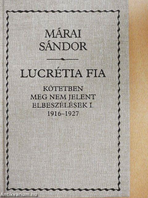 Lucrétia fia