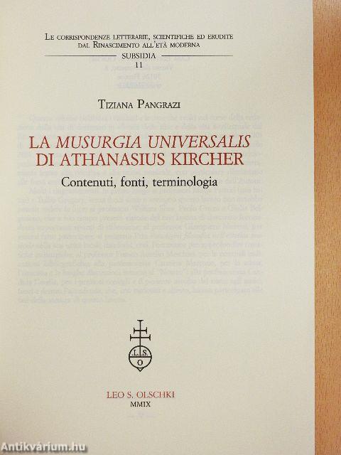 La Musurgia Universalis di Athanasius Kircher