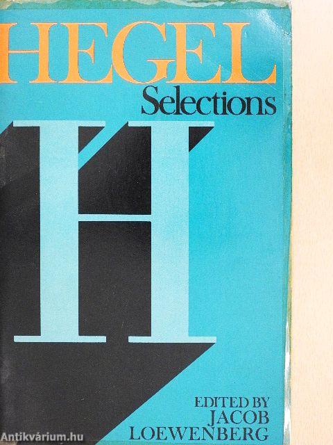 Hegel Selections