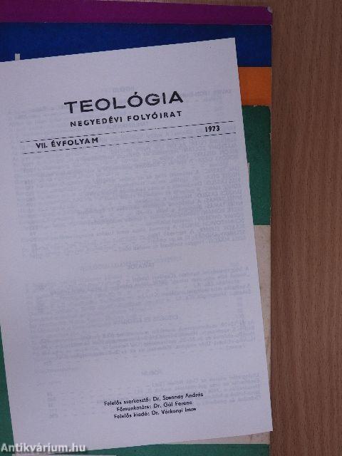 Teológia 1973/1-4.