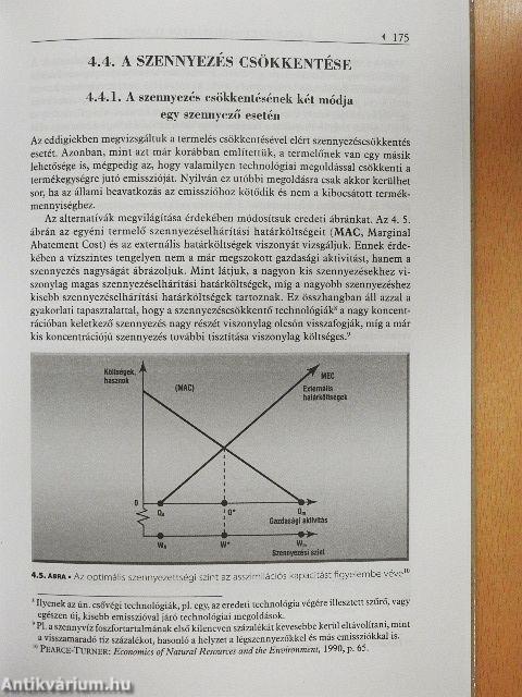 A környezet-gazdaságtan alapjai