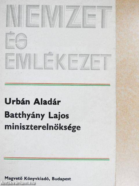 Batthyány Lajos miniszterelnöksége