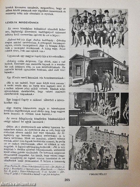 Hadifogoly magyarok története I-II.