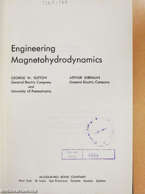Engineering Magnetohydrodynamics