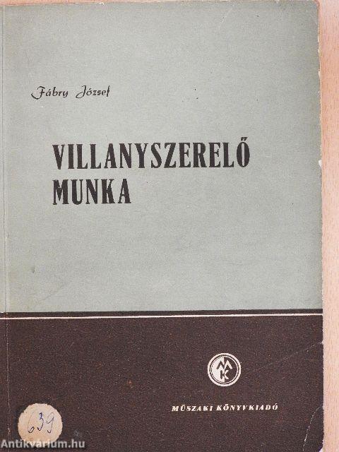 Villanyszerelő munka