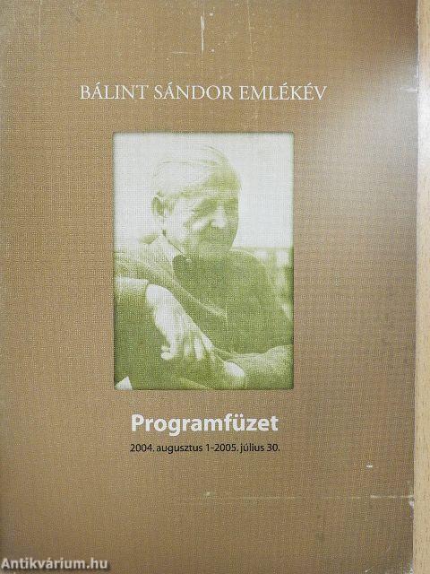 Bálint Sándor emlékév