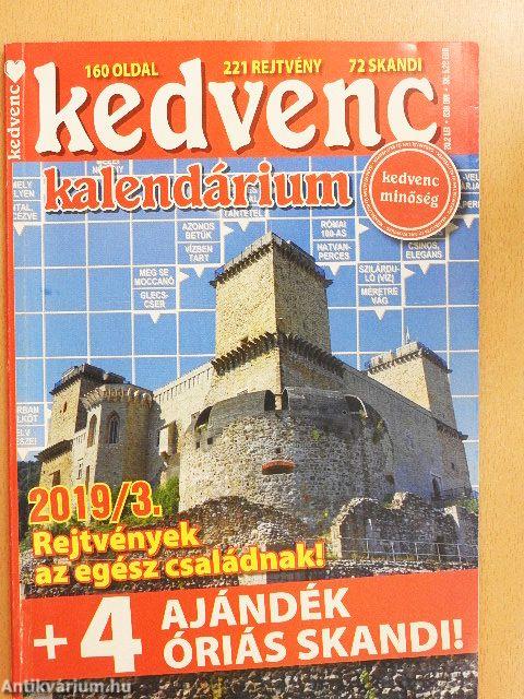 Kedvenc Kalendárium 2019/3.