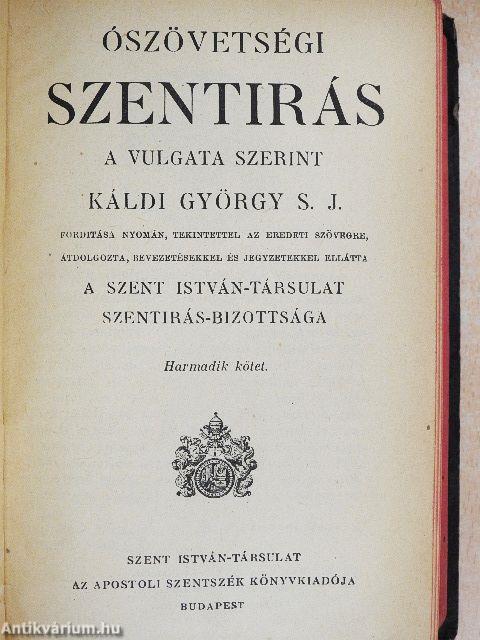 Ószövetségi Szentirás III. (töredék)