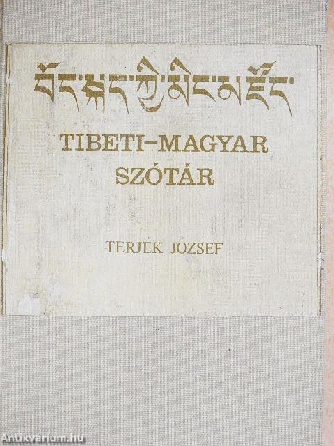 Tibeti-magyar szótár