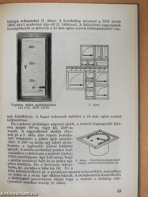 Villamos és hőtechnikai mérések