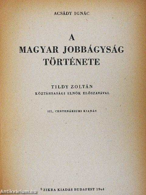 A magyar jobbágyság története