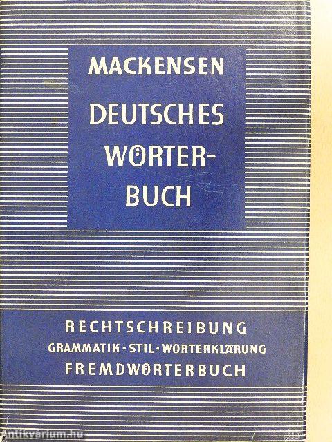 Deutsches Wörterbuch