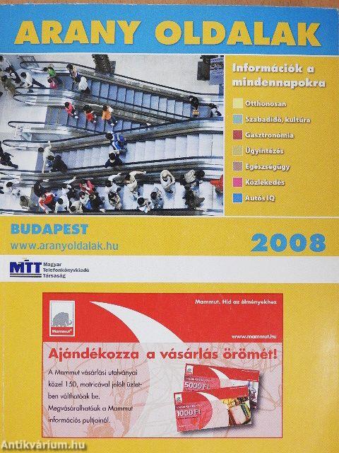 Arany Oldalak - Budapest 2008