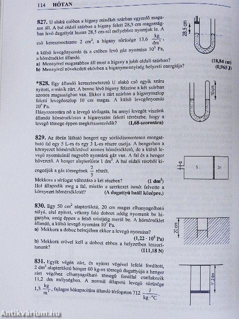 Középiskolai fizikapéldatár