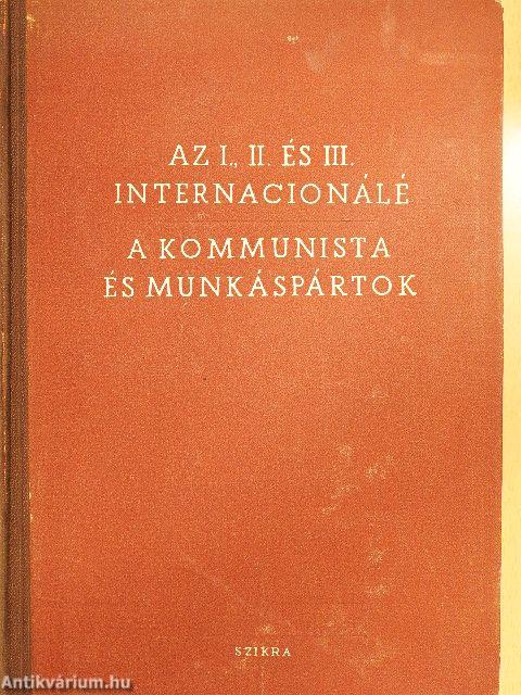 Az I., II. és III. Internacionálé