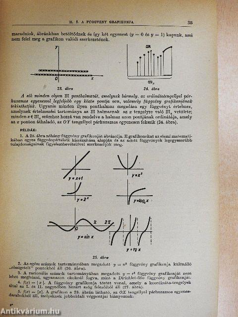 Matematikai analízis I-II.