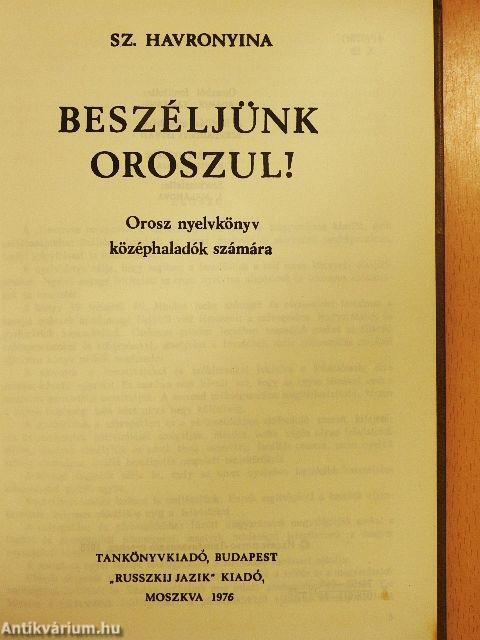 Beszéljünk oroszul!