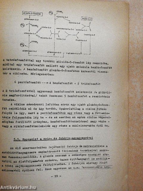 Válogatott fejezetek az élelmiszerkémiából