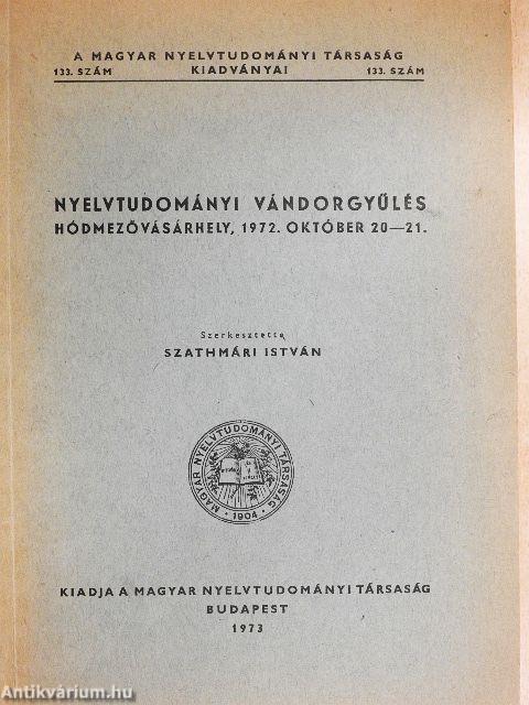 Nyelvtudományi vándorgyűlés