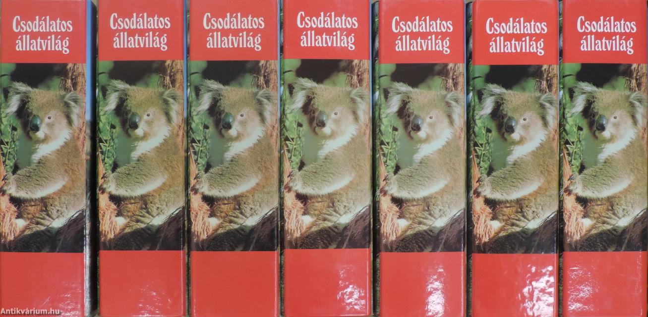 Csodálatos állatvilág I-VII. (nem teljes sorozat)