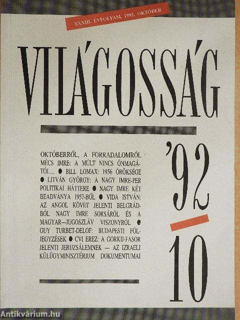 Világosság 1992. október