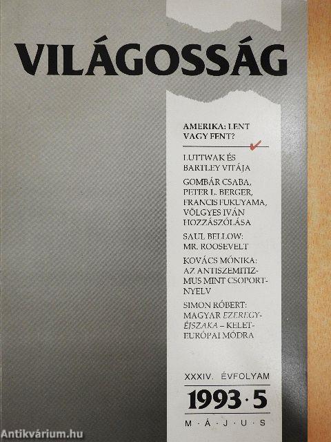 Világosság 1993. május