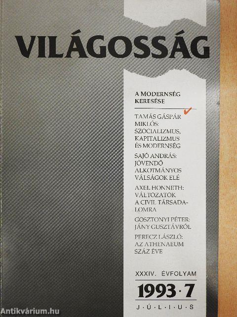 Világosság 1993. július