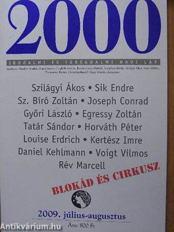 2000 2009. július-augusztus