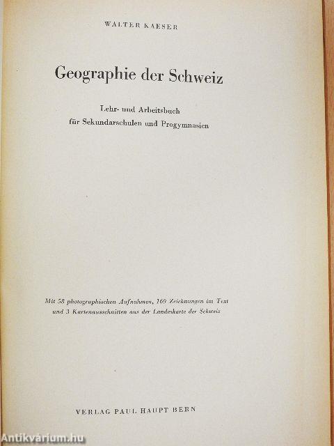 Geographie der Schweiz