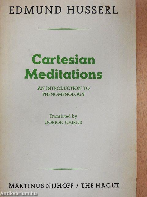 Cartesian Meditations