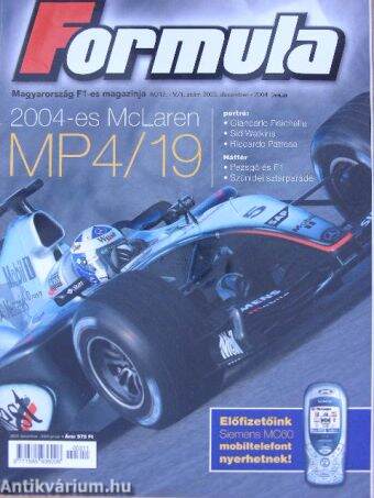 Formula 2003. december - 2004. január