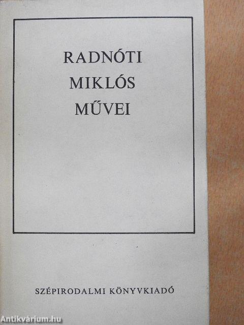 Radnóti Miklós művei