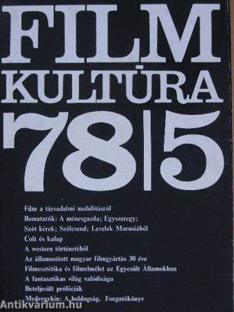 Filmkultúra 1978. szeptember-október