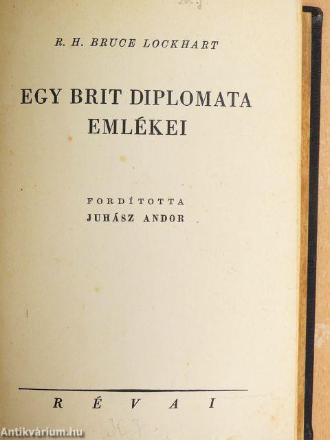 Egy brit diplomata emlékei