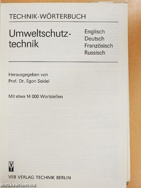 Umweltschutztechnik