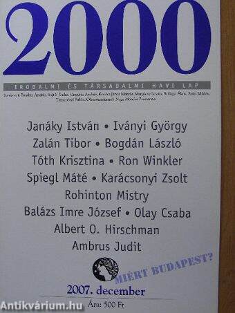 2000 2007. december